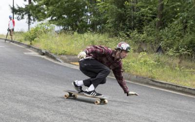 Vancouver Washington Longboard session with Harley Rienecker